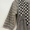 Black-White Handblock Printed Dress