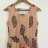 Orange Floral Dress