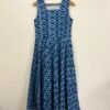 Blue - White Dress