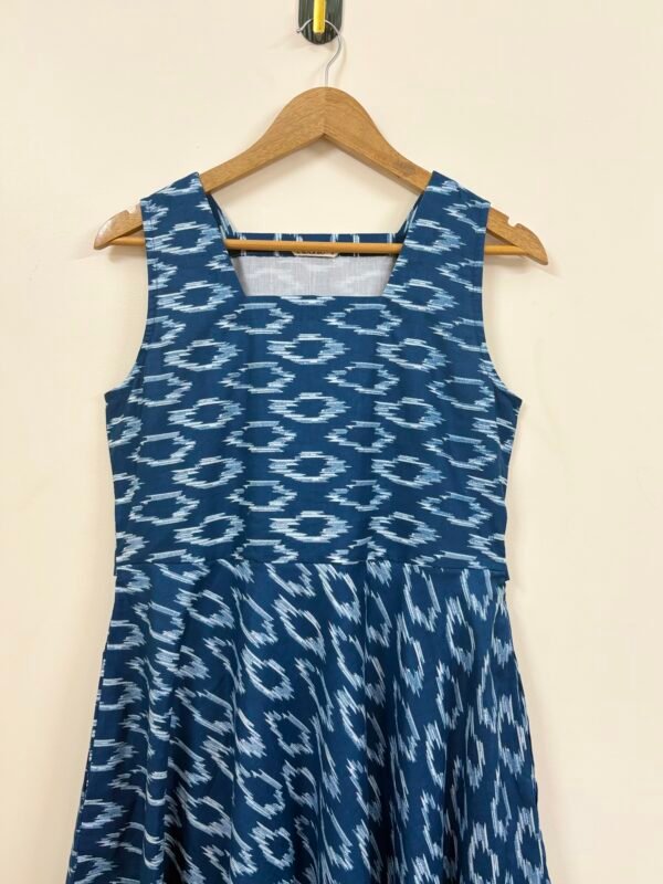 Blue - White Dress