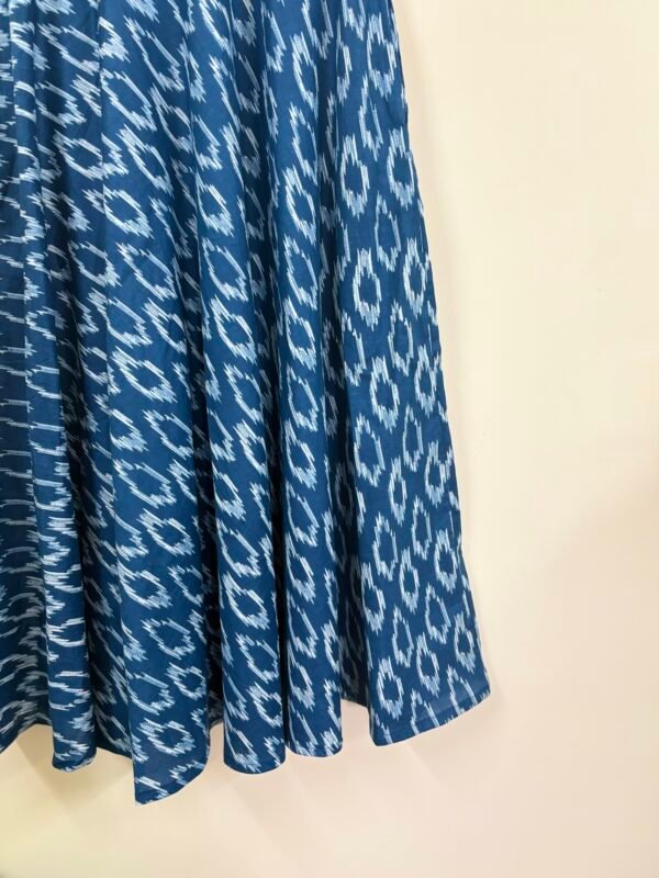 Blue - White Dress