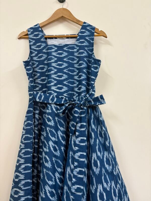 Blue - White Dress