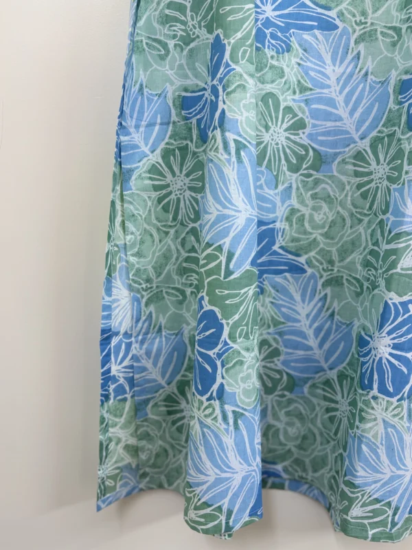 Blue-Green Co-ord Set