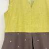 Brown - Yellow Pleated Jumpsuit