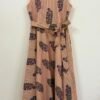 Orange Floral Dress