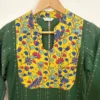 Green - Kalamkari Yoke Co-ord Set