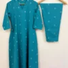 Aqua Blue Co-ord Set