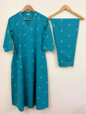 Aqua Blue Co-ord Set