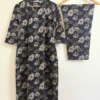 Black floral Co-ord Set
