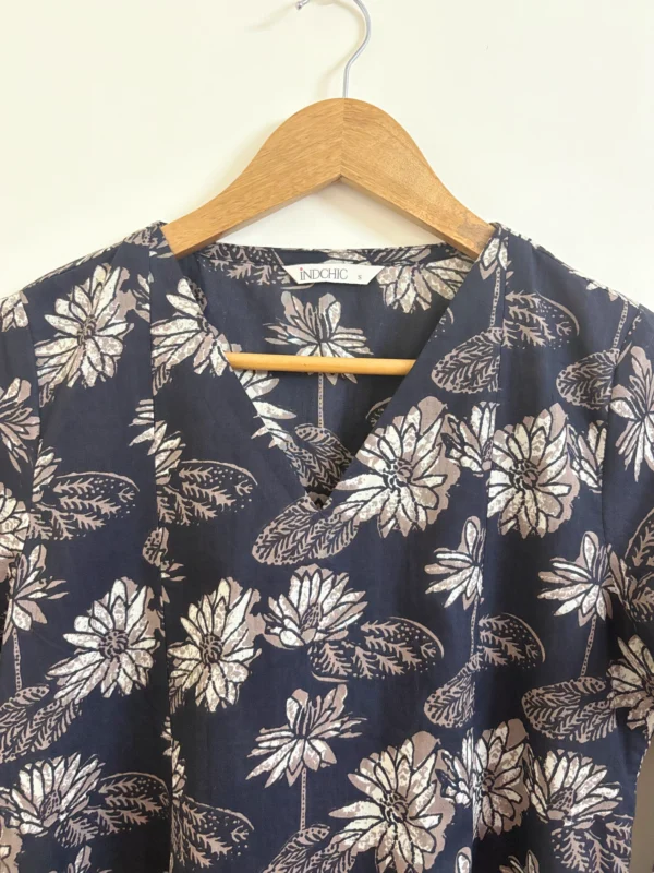Black floral Co-ord Set