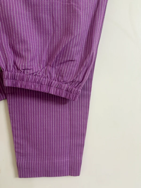 Sea Green Heart Woven Kurta Set
