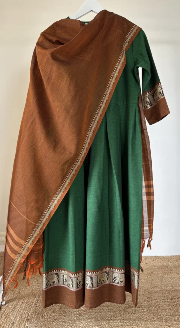 Green - Honey Kurta and Dupatta
