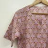 Beige Handlock Print Co-ord Set