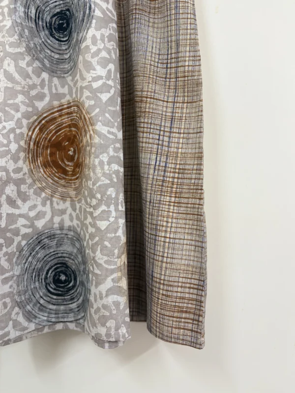 Spiral Handblock Print Kurta