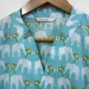 Sea Blue - Elephant Print Co-ord Set