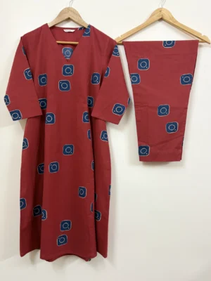Red Insta Logo Co-ord Set