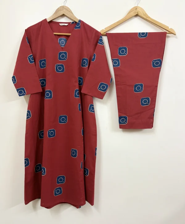 Red Insta Logo Co-ord Set