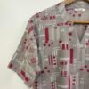 Grey - Red Handblock Print Co-ord Set