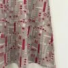 Grey - Red Handblock Print Co-ord Set
