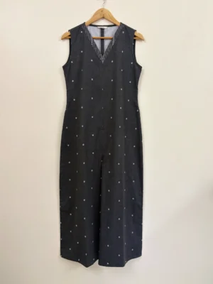 Dark Grey Woven Jumpsuit
