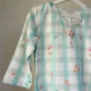 Pastel Green Floral Checks Kurta Set