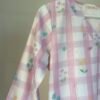 Pastel Pink Floral Checks Kurta Set
