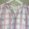 Pastel Pink Floral Checks Kurta Set