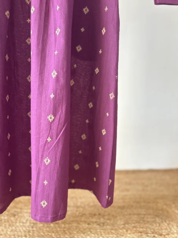 Purple Woven Co-ord Set