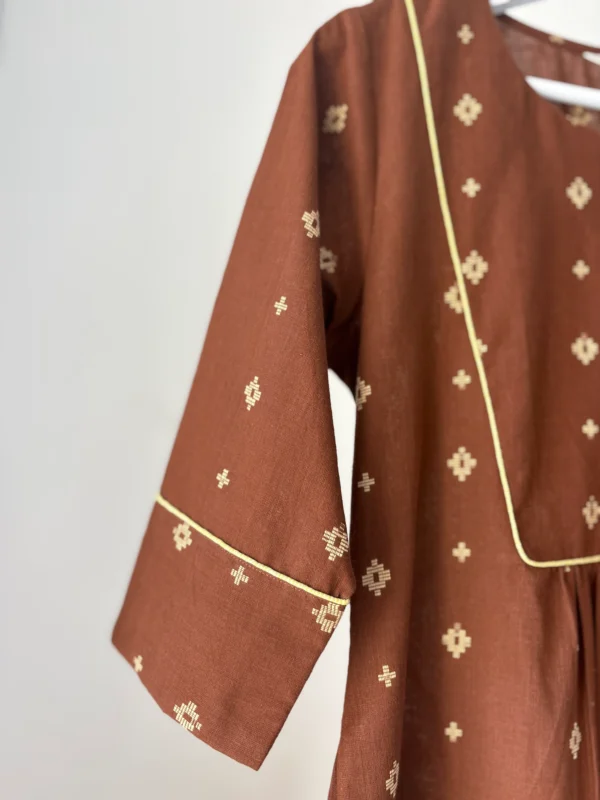 Coffee Brown Woven Co-ord Set