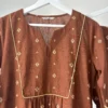 Coffee Brown Woven Co-ord Set