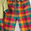 Cardamom Green - Madras Checks Kurta Set