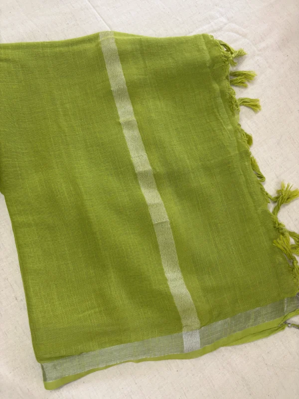 Lime Green Linen Cotton Set