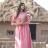 Blush Pink Embroidered Kurta Set