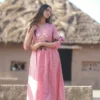 Blush Pink Embroidered Kurta Set