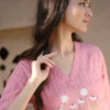 Blush Pink Embroidered Kurta Set