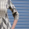 Grey - Off White Kurta Set