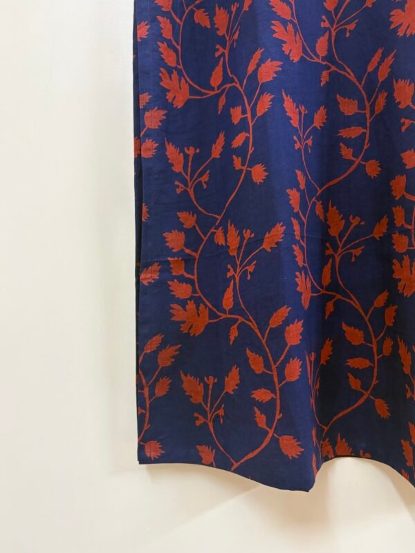 Handblock Printed Blue Co-ord Set
