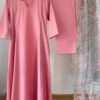 Blush Pink Kota Dupatta Set