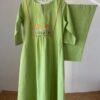 Green Floral Embroidered Co-ord Set