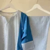 Blue Stripes Panel Kurta Set