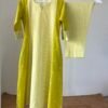 Neon Stripes Panel Kurta Set