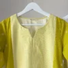 Neon Stripes Panel Kurta Set