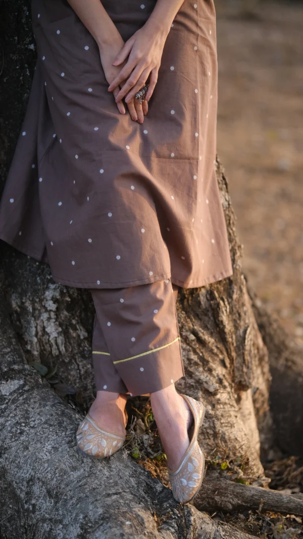 Greyish Brown Co-ord Set