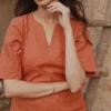 Burnt Peach Co-ord Set