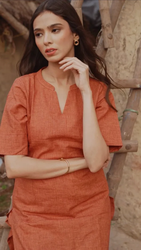 Burnt Peach Co-ord Set