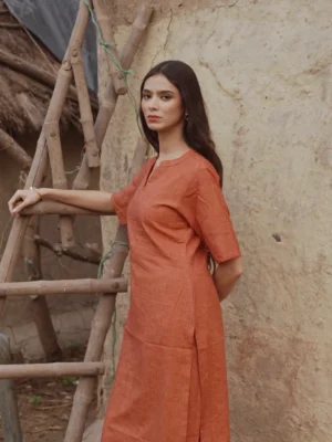 Burnt Peach Co-ord Set