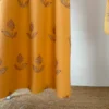 Mango Orange Handblock printed Suit Set