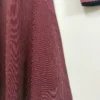Berry Wine Striped Kurta Set