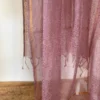 Blue hand-block printed set with Kota dupatta