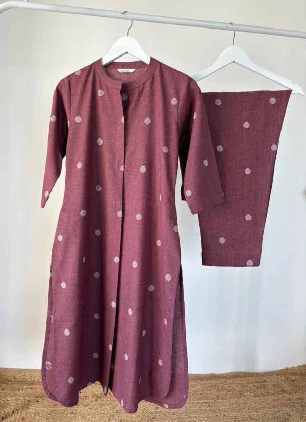Deep Muted Mauve co-ord Set